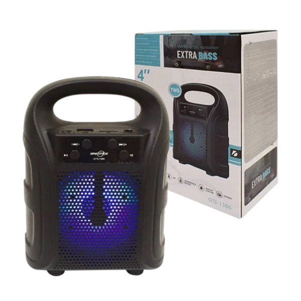 GREATNICE GTS-1386 Bluetooth, USB, TF Card & FM Radio Supported 4 Inch Driver