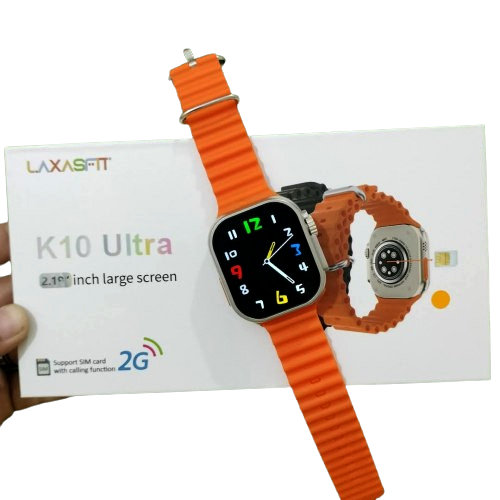 K10 Ultra Sim Supported Smart Watch